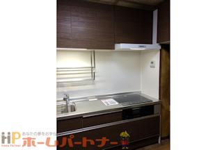 戸建　大阪府東大阪市　Ｋ様邸　システムキッチンリフォーム施工　LIXIL　システムキッチンアレスタ　W2250 I型 サイズの施工例