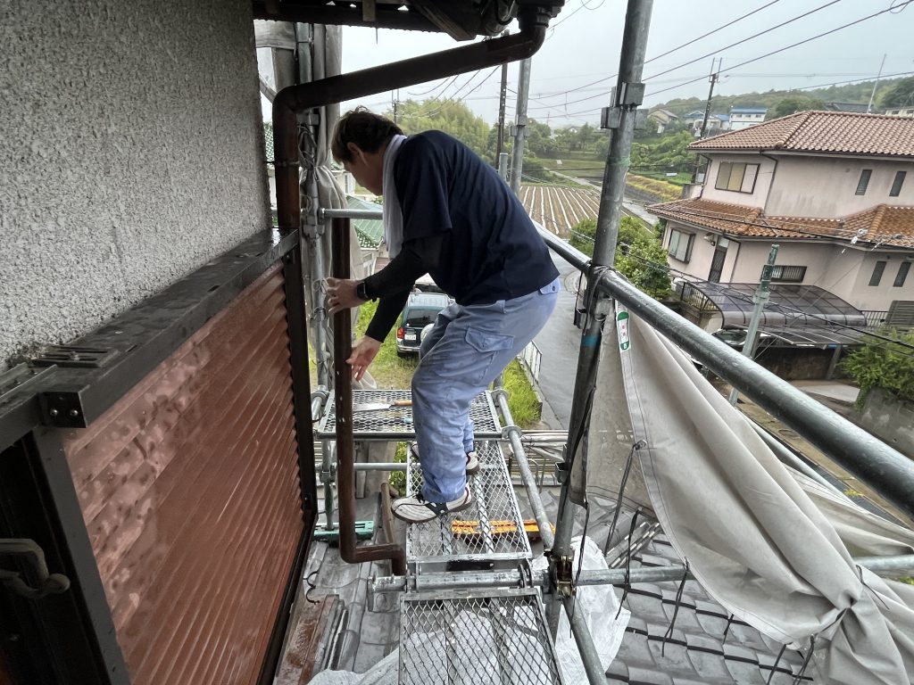 台風2号🌀リアルタイム雨漏り補修☔️フルリノベーション✨