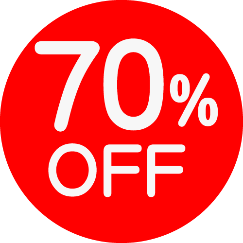 ７０％ＯＦＦ