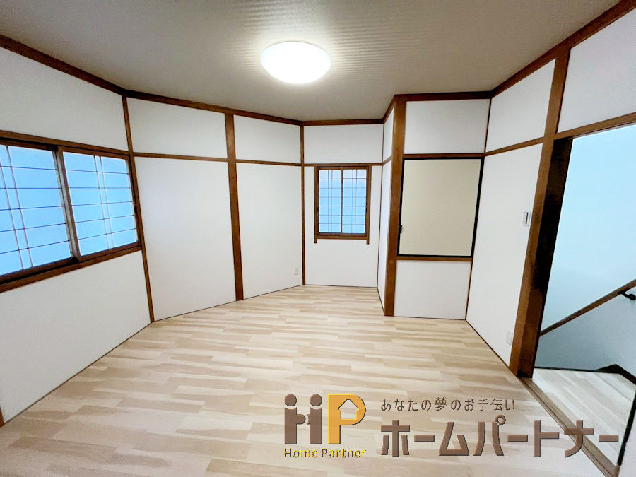 施工後 和室を洋室に