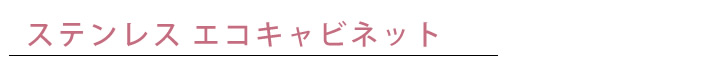 ステンレス　エコキャビネット
