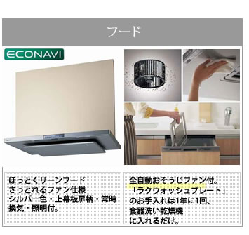レンジフード　ほっとくリーンフード