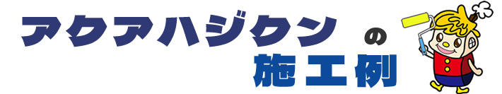 アクアハジクンの施工例