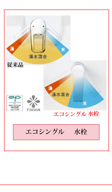 エコシングル　水栓