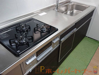 LIXIL キッチン シエラ I型 W2100サイズ 大阪市中央区Ｋ様邸リフォーム施工例