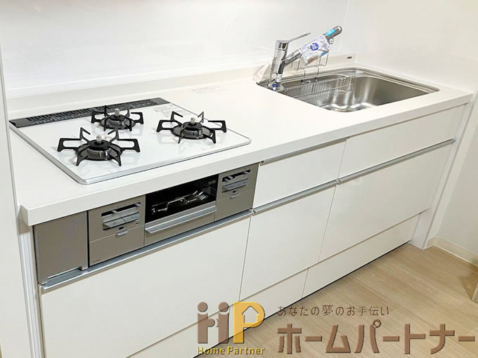 マンションキッチンリフォームLIXILシエラS取替工事大阪府寝屋川市Ｙ様邸施工例