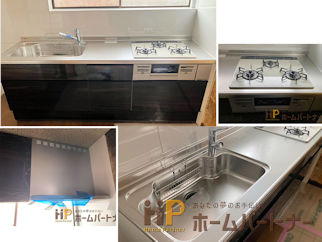 LIXILシステムキッチン シエラS交換リフォーム施工例　東大阪市Ａ様邸