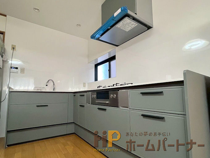 戸建てL型キッチンリフォーム施工例 LIXILシステムキッチンノクトL型 東大阪市東石切町N様邸