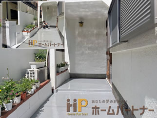 玄関外構工事｜戸建て大阪府豊中市Ａ様邸 玄関アプローチリフォーム施工例