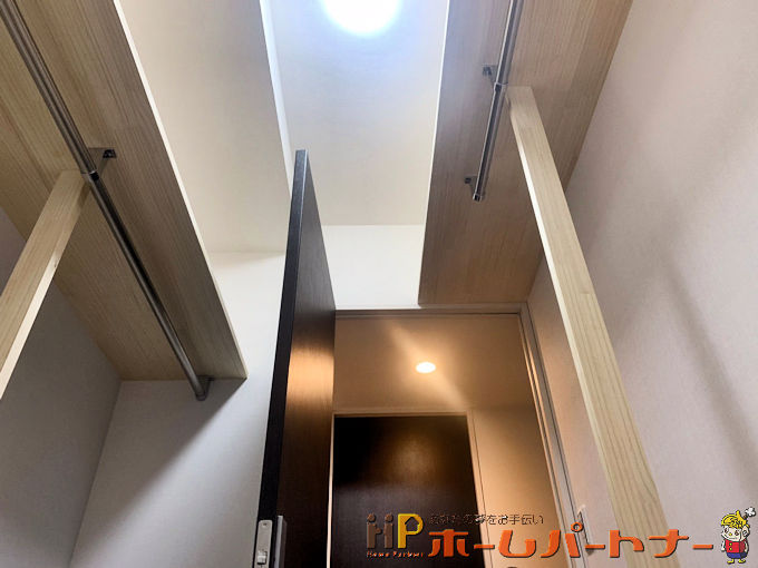 戸建 大阪府東大阪市S様 ウォークインクローゼット新設リフォーム施工例
