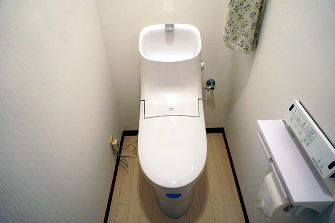 兵庫県明石市N様邸トイレリフォーム LIXIL トイレ アメージュZ シャワートイレ