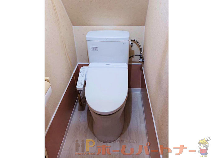 戸建て 大阪府柏原市Ｓ様邸 TOTOピュアレストQR洋式トイレリフォーム施工例