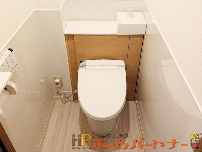 マンション大阪府東大阪市S様邸 LIXILリフォレI型手洗付リフォーム施工例