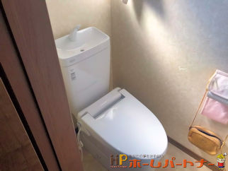 全自動おそうじPanasonicアラウーノL150 洋式トイレ交換　大阪府大阪市中央区 Ｔ様邸　リフォーム施工例