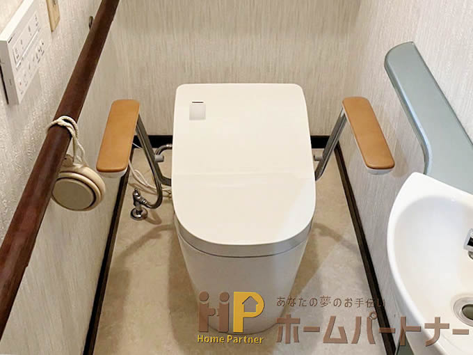 既設洋式トイレをPanasonicアラウーノL-150に交換工事施工例 大阪府東大阪市Ｙ様邸